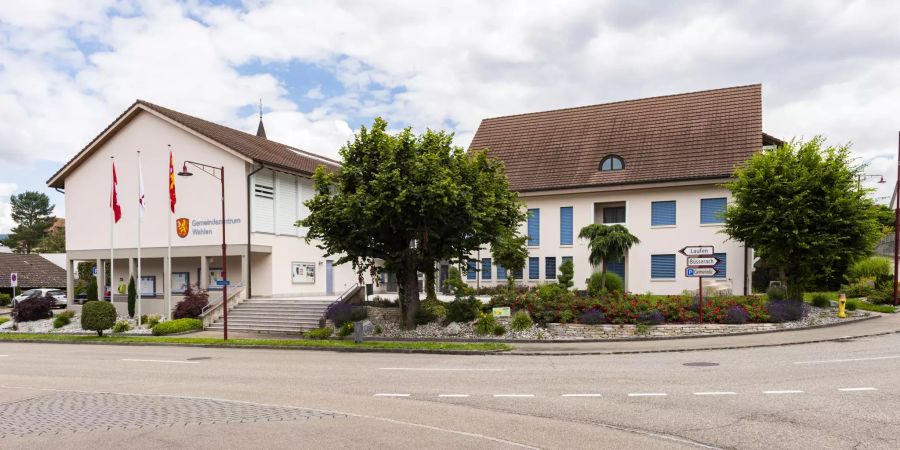 Das Gemeindezentrum an der Laufenstrasse in Wahlen.