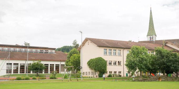 Die Schulanlage in Jonschwil. Die Schulanlage in Jonschwil.