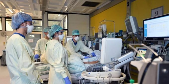 Krankenhaus in Aachen. Krankenhaus in Aachen.