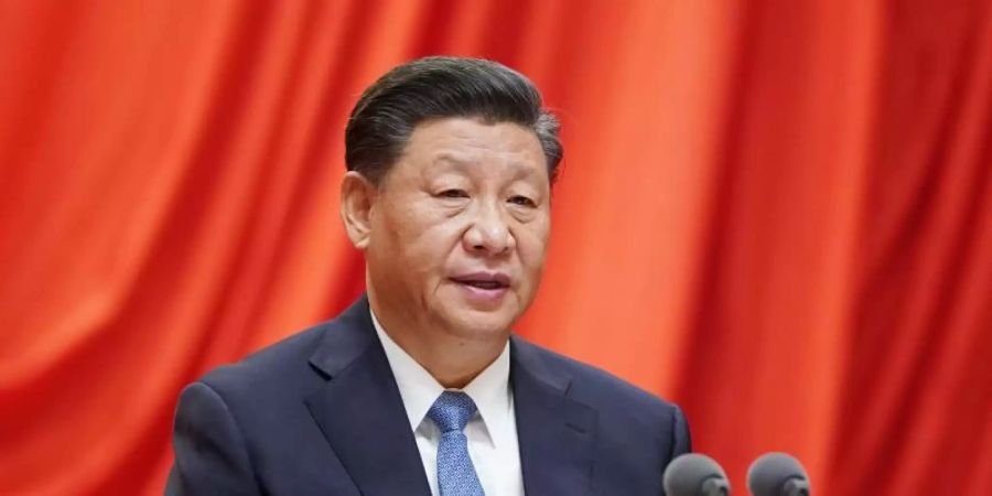 Der chinesische Staats- und Parteichef Xi Jinping warnt vor einer Eskalation der Spannungen mit den USA. Foto: Li Xueren/XinHua/dpa