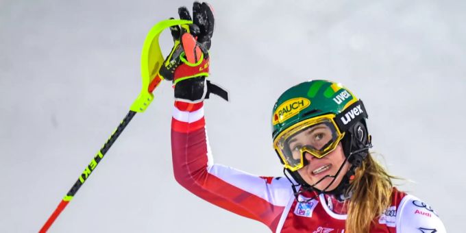 Die Österreicherin Katharina Liensberger. magoni liensberger