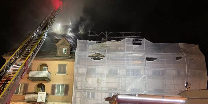 Das Feuer konnte gelöscht werden. Brand