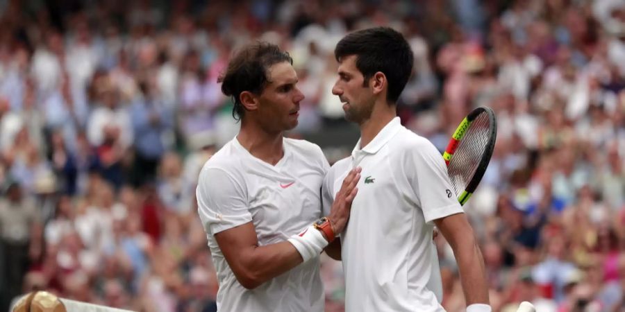 Rafael NAdal Novak Djokovic