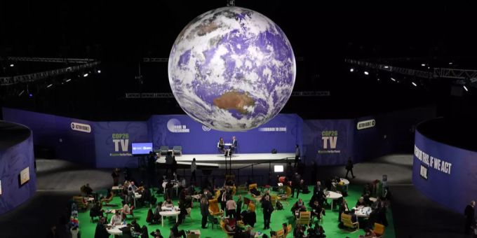 Delegierte an der UN-Klimakonferenz Klima