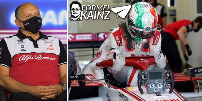 Zwist bei Alfa-Sauber - Vasseur schiesst nach Giovinazzi-Kritik zurück