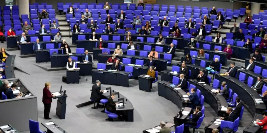 Plenum des Bundestags