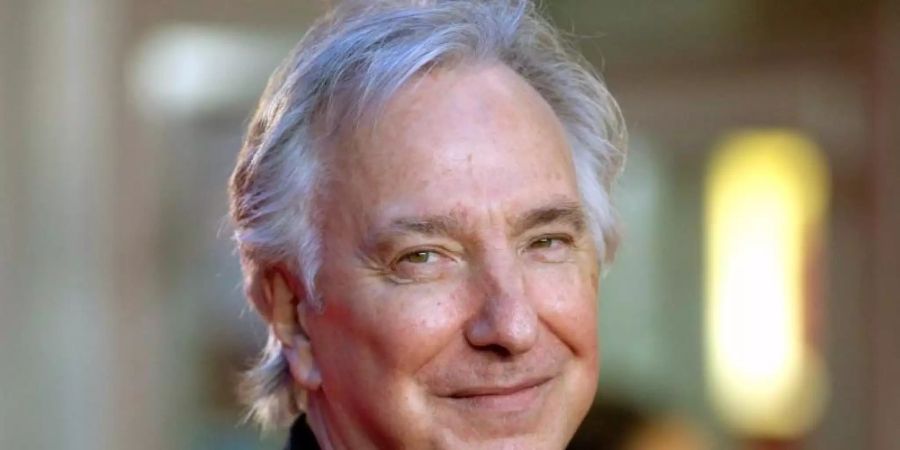 Der britische Schauspieler und Regisseur Alan Rickman schrieb über Jahre Tagebuch. Foto: Andrew Cowie/EPA/dpa