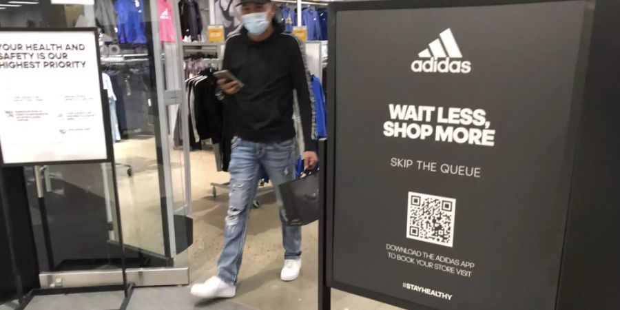 Adidas spürt die Corona-Pandemie: Geschäft des deutschen Herstellers in den USA.