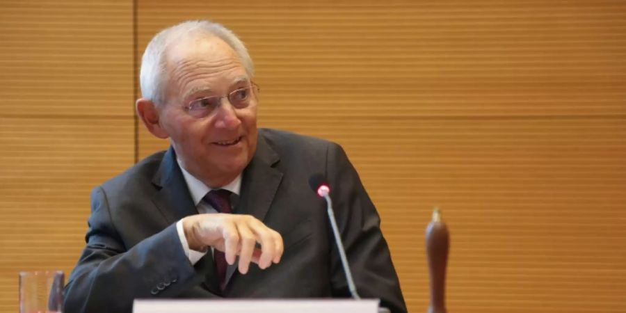 Bundestagspräsident Wolfgang Schäuble (CDU)