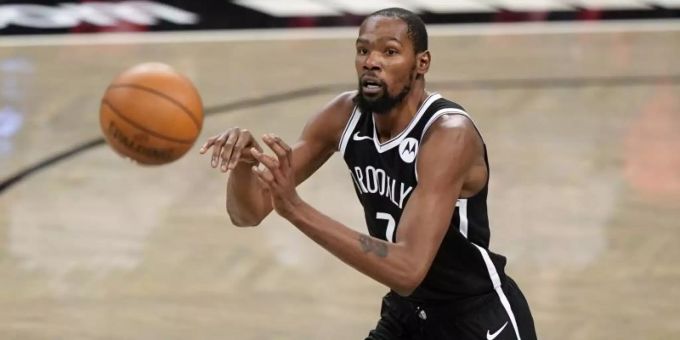 Kevin Durant von den Brooklyn Nets in Aktion. Foto: Kathy Willens/AP/dpa Kevin Durant von den Brooklyn Nets in Aktion. Foto: Kathy Willens/AP/dpa