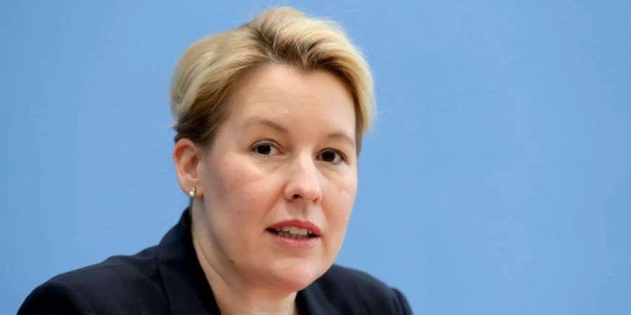 Bundesfamilienministerin Franziska Giffey (SPD)