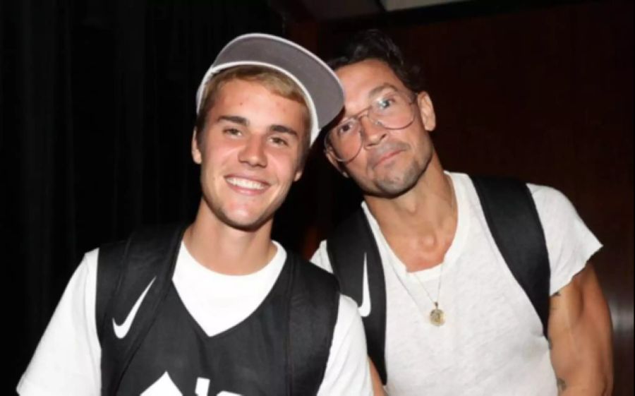 Carl Lentz und Justin Bieber.