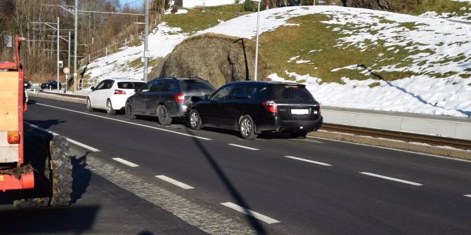 Appenzell Ausserrhoden: Auffahrkollision