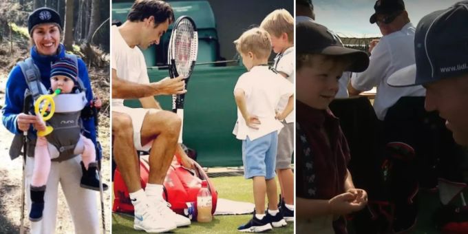 Hingis, Stucki & Co. - So herzig sind die Kids der Sport-Stars