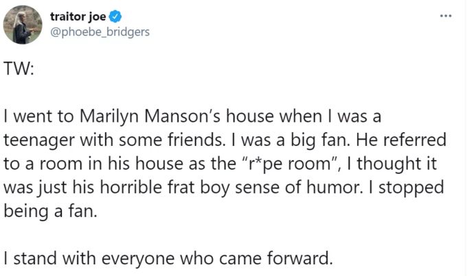 Phoebe Bridgers twittert verstörende Anschuldigungen. Phoebe Bridgers