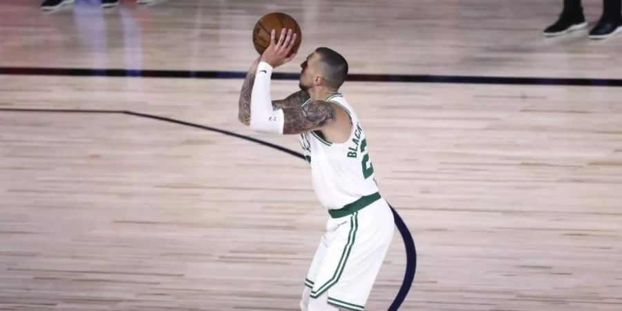 Ein weiteres Spiel der Boston Celtics um Nationalspieler Daniel Theis wurde abgesagt. Foto: Kim Klement/Pool USA Today Sports/AP/dpa/Archiv