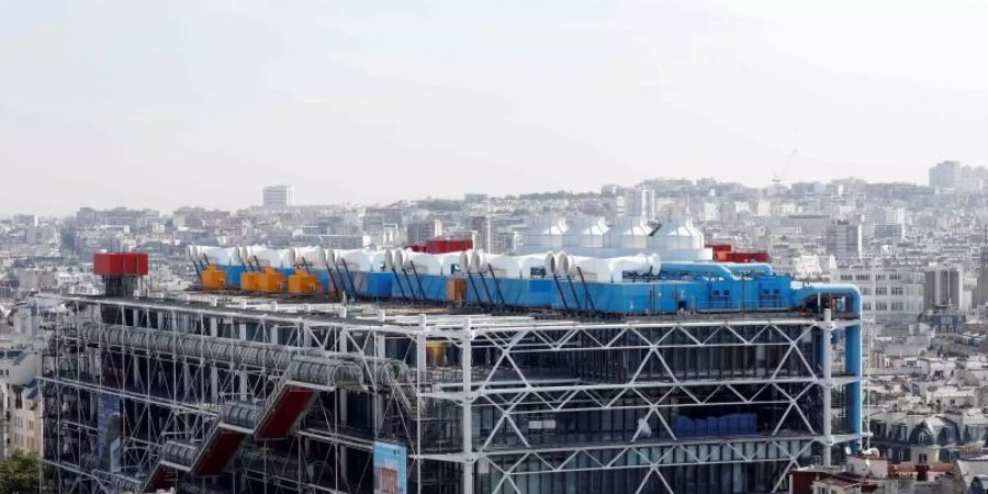 Das Centre Georges Pompidou in Paris macht dicht. Foto: Francois Guillot/AFP/dpa