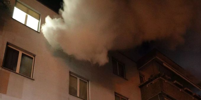 Wohnungsbrand in Steinhausen ZG. steinhausen zug