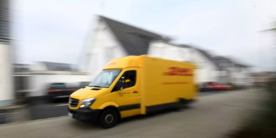 DHL-Lieferwagen