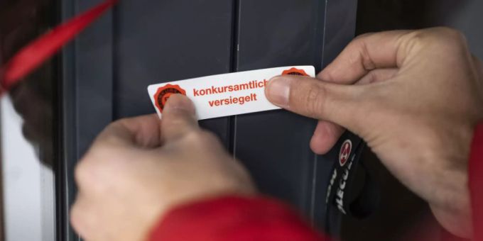 Weniger Firmen mussten Konkurs anmelden (Symbolbild). Weniger Firmen mussten Konkurs anmelden (Symbolbild).