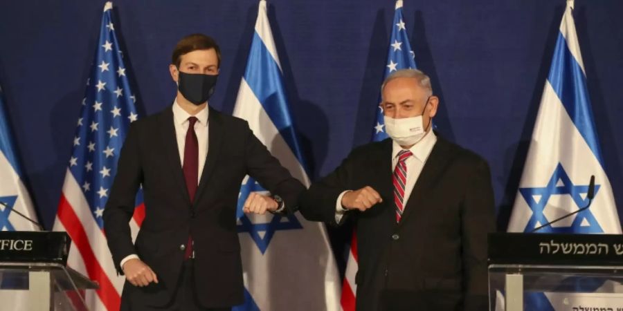 Kushner mit dem israelischen Regierungschef Netanjahu