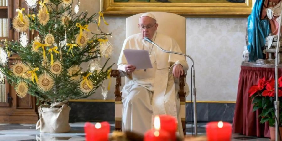 Der 84-jährige Papst Franziskus