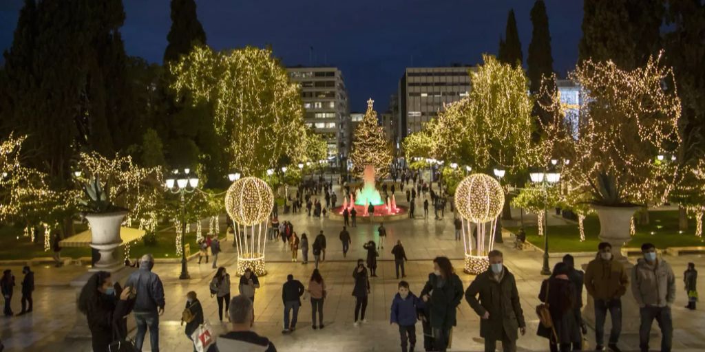 Weihnachten Ohne Lieder Und Mit Ausgangssperre In Griechenland
