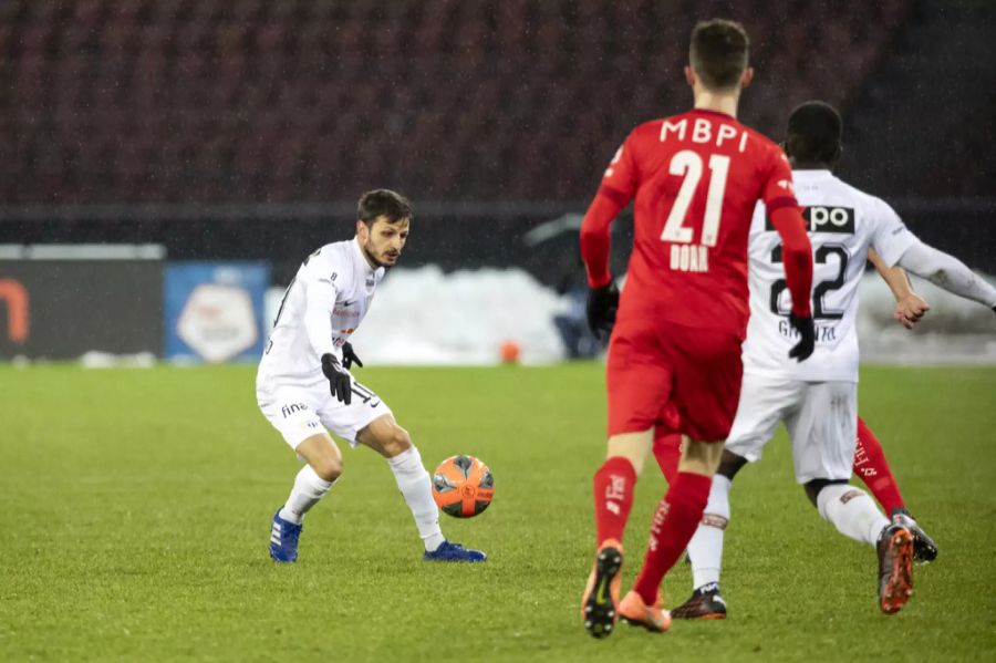 FCZ-Regisseur Antonio Marchesano im Spiel gegen den FC Vaduz.