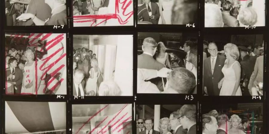 Ganz nah dran: Manfred Kreiners Fotos von Hollywood-Legende Marilyn Monroe. Foto: Julien's Auctions