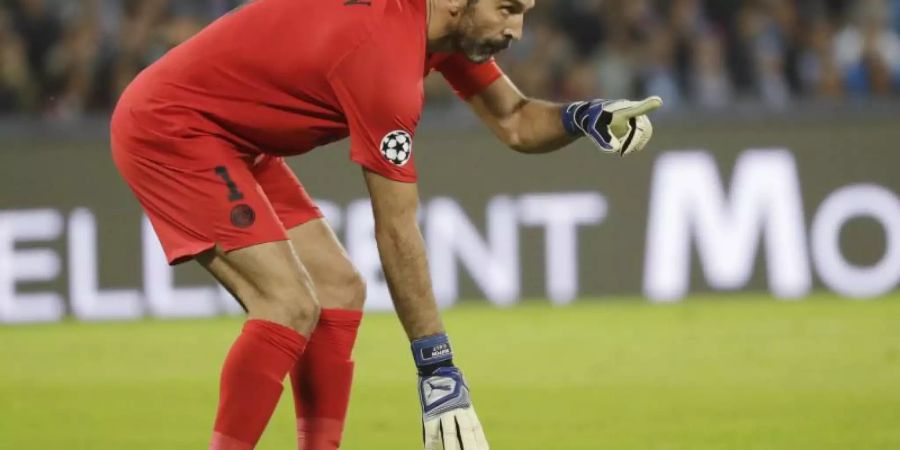 Verlässt PSG nach nur einem Jahr wieder: Torhüter Gianluigi Buffon. Foto: Andrew Medichini/AP