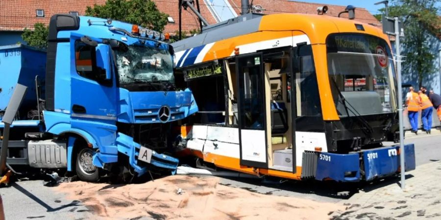 Unfall in Mannheim