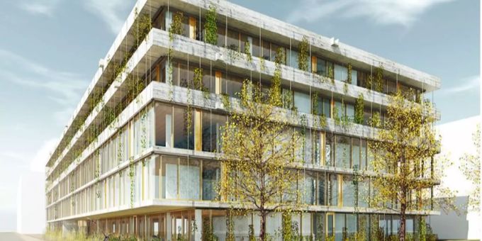 Neubau für das Schweizerische Tropen- und Public Health-Institut (Swiss TPH) in Allschwil.