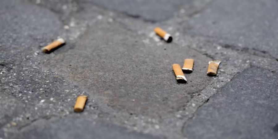 Zigarettenkippen Plastik Verbot