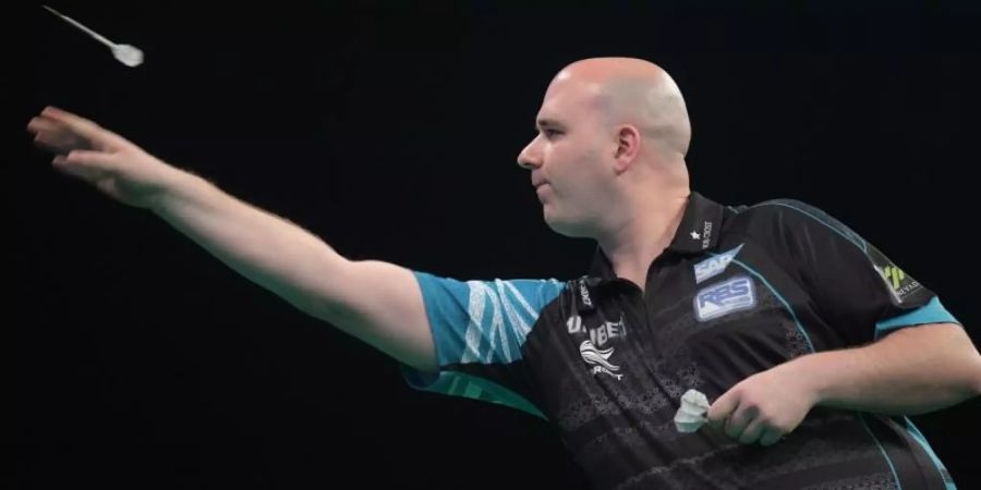 Nach dem deutschen Aus sind auch die Engländer um Rob Cross ausgeschieden. Foto: Jörg Carstensen