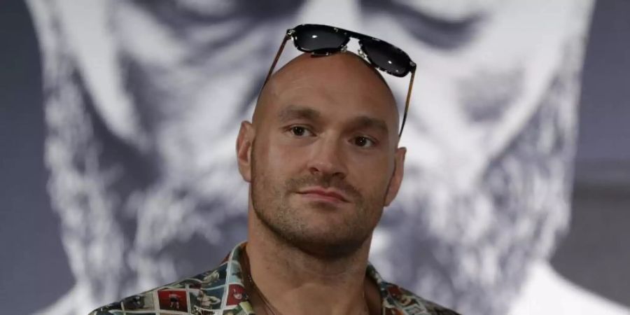 Boxprofi Tyson Fury kämpft in der Nacht zum Sonntag gegen Tom Schwarz. Foto: John Locher/AP