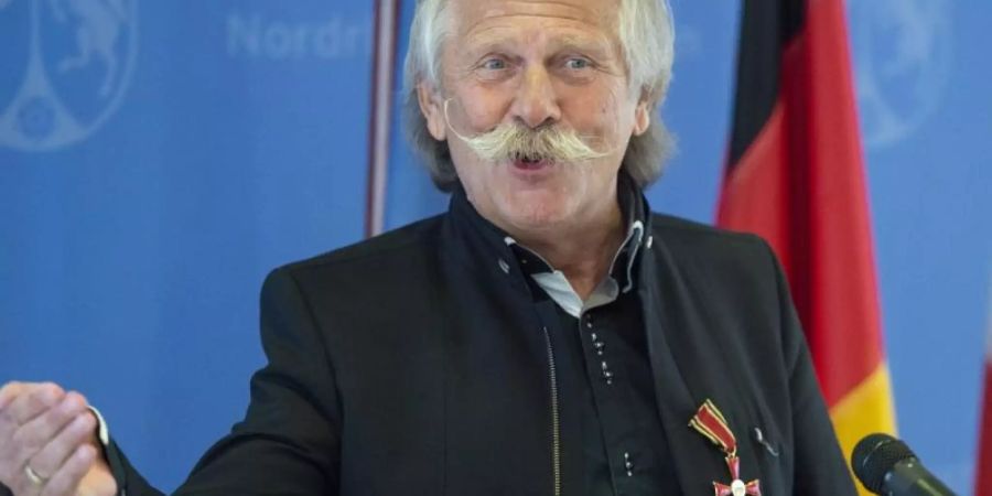 Henning Krautmacher, Sänger der Band Höhne. Foto: Christophe Gateau