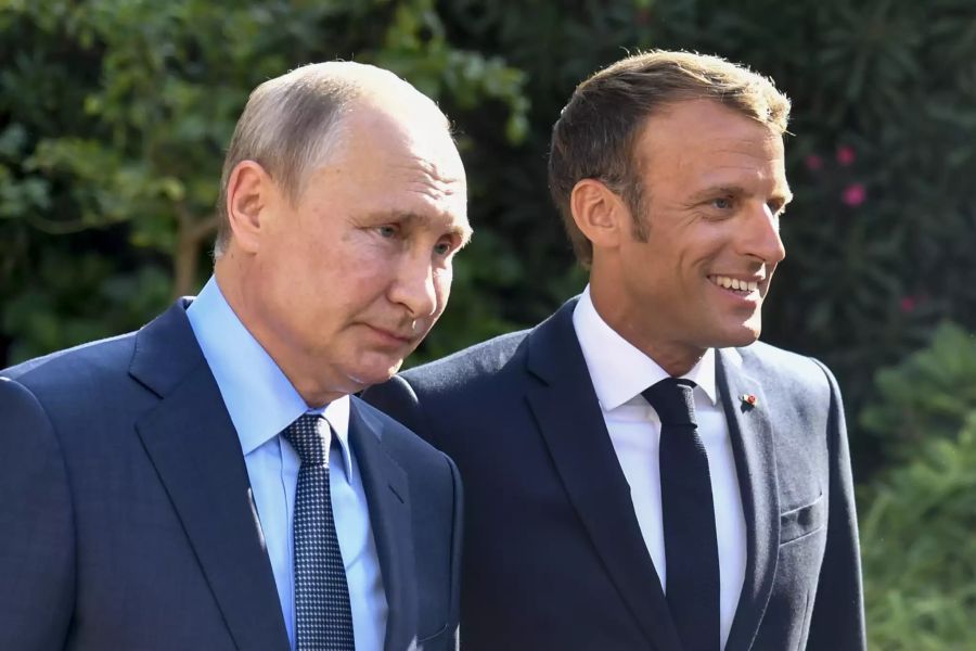 Russian President Vladimir Putin visits France.