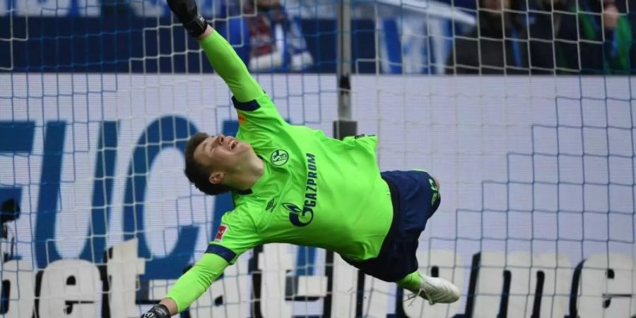 Torwart Alexander Nübel steht noch beim FC Schalke 04 unter Vertrag. Foto: Ina Fassbender