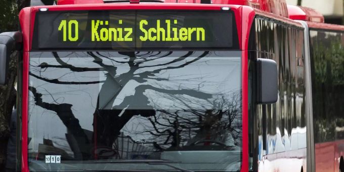 Der Bus, der von Bern nach Köniz fährt. (Symbolbild) Köniz