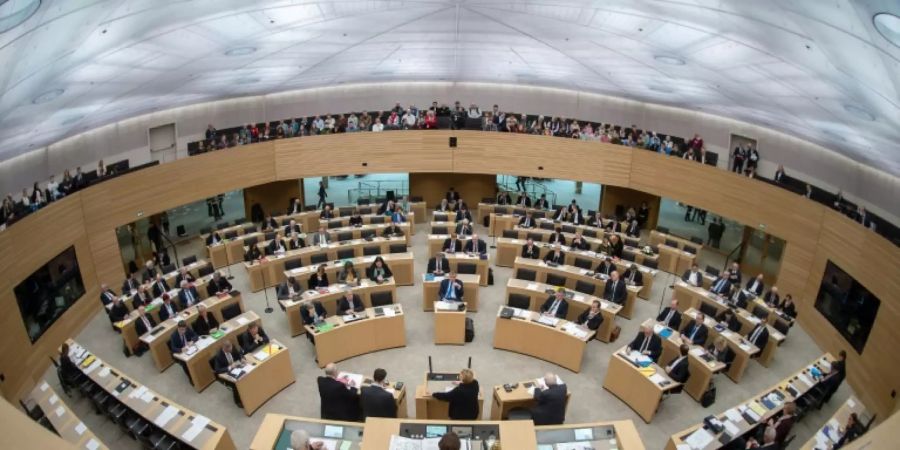 Landtags-Plenarsaal in Stuttgart