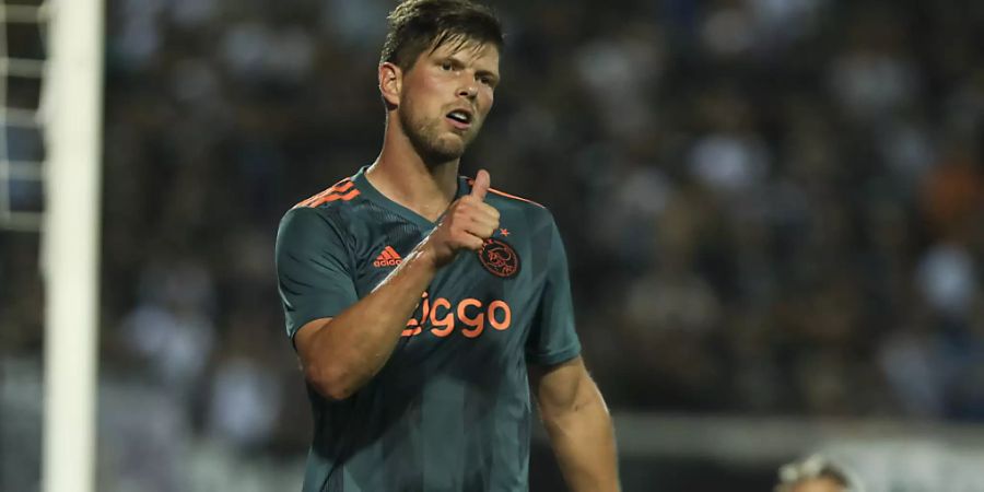 Rettete Ajax Amsterdam in Saloniki das unentschieden: der niederländische Altstar Klaas-Jan Huntelaar