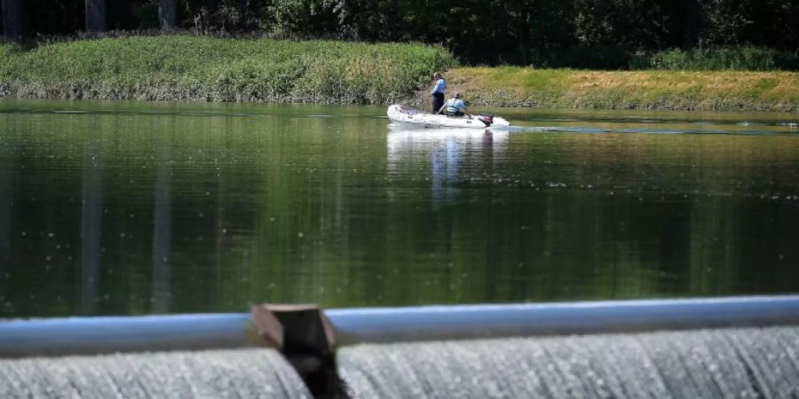 Rhein vermisst Bootsunglück