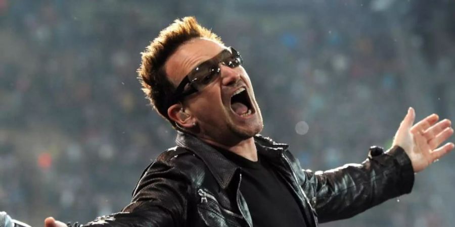 U2-Frontmann Bono wird 60. Foto: dpa