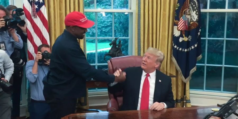 kanye west donald trump