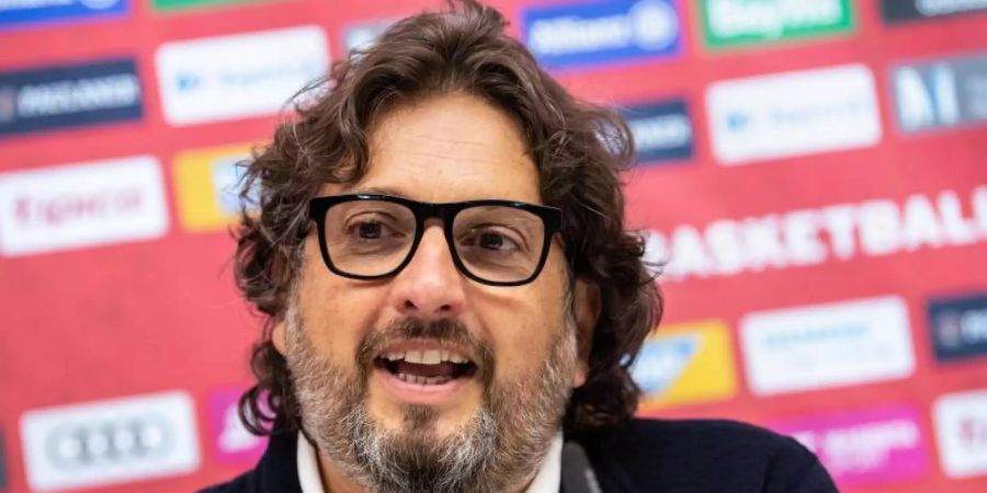 Neuer Coach der Bayern-Basketballer: Andrea Trinchieri. Foto: Matthias Balk/dpa