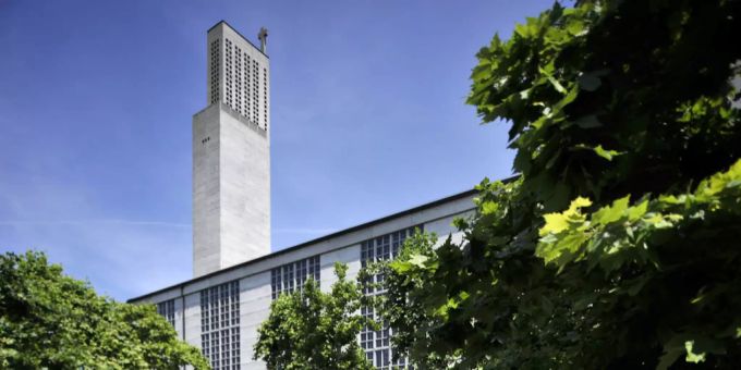 Die Antoniuskirche in Basel. Basel