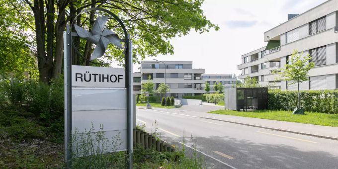 Einfahrt von Fislisbach - Rütihof Einfahrt von Fislisbach - Rütihof