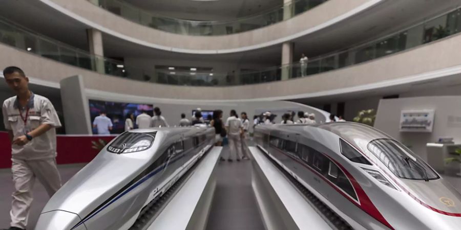 Der Bau von Ultraschnellzügen «Maglev» in Japan ist wegen Umweltbedenken ins Stocken geraten. (Symbolbild)