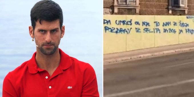 Novak Djokovic wird von Wawrinkas Ex-Freundin Donna Vekic ...