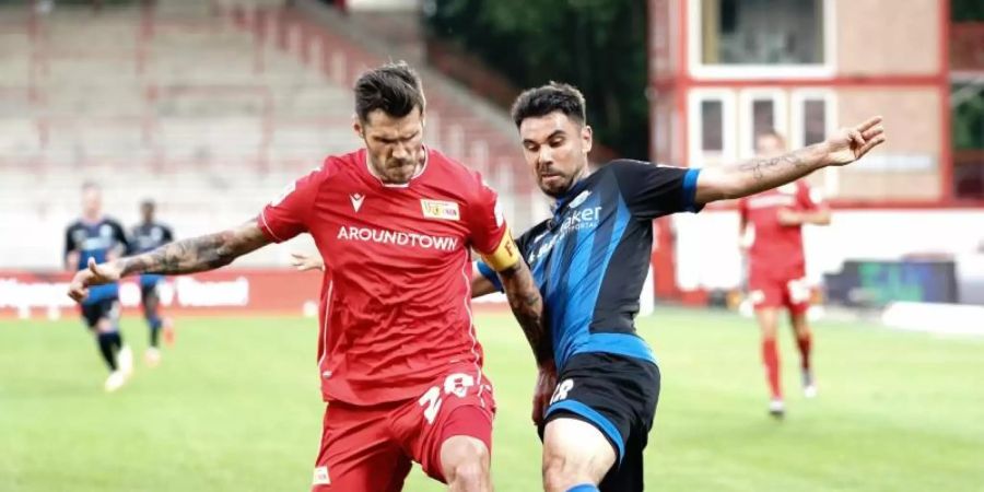Schaffte mit Union Berlin den Klassenerhalt: Christopher Trimmel. Foto: Kay Nietfeld/dpa